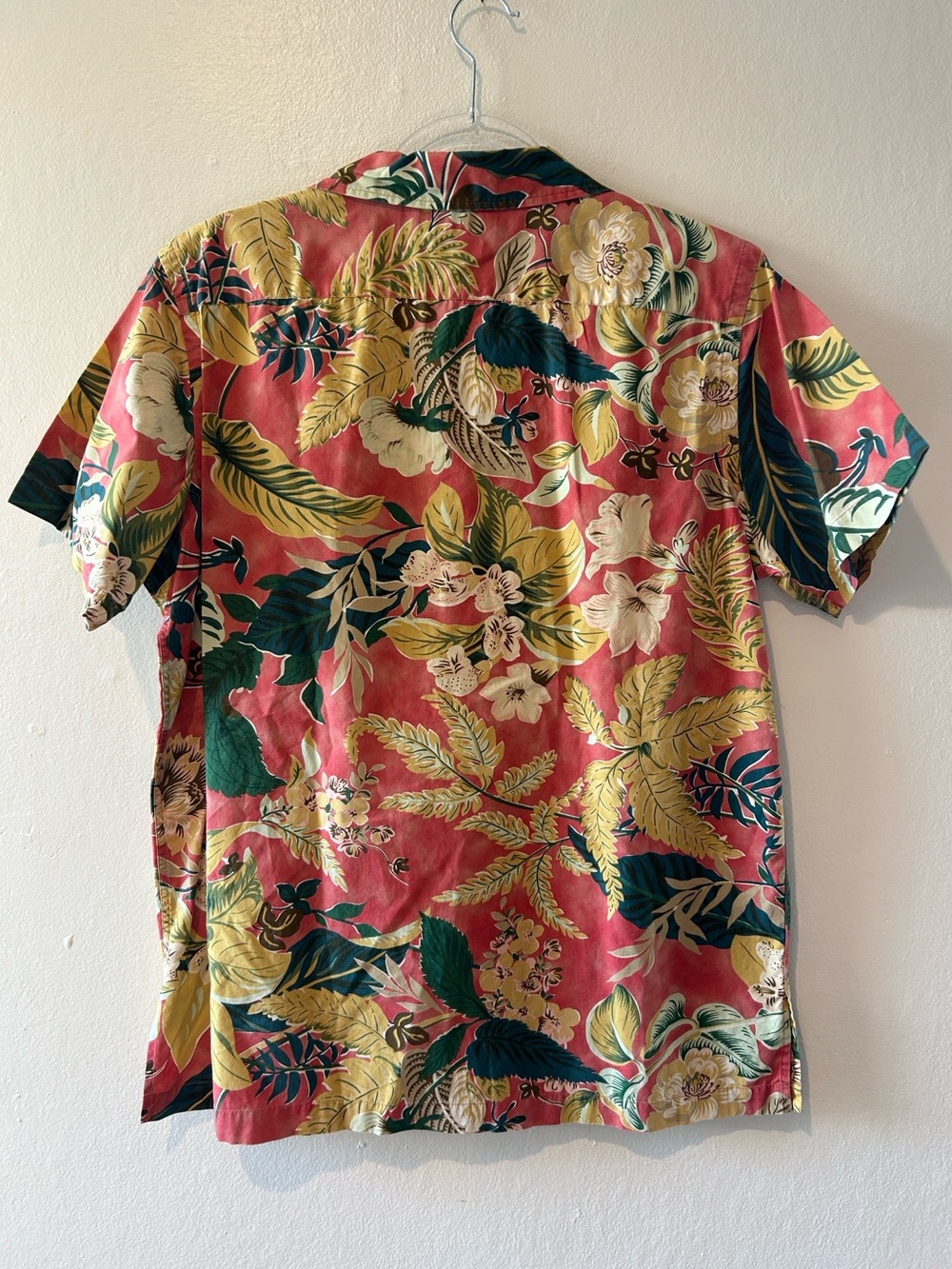 Vintage Polo by Ralph Lauren Medium Caldwell 100% Cotton Hawaiian Shirt EUC - Picture 4 of 7